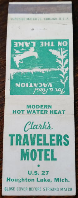 Travelers Motel - Matchbook